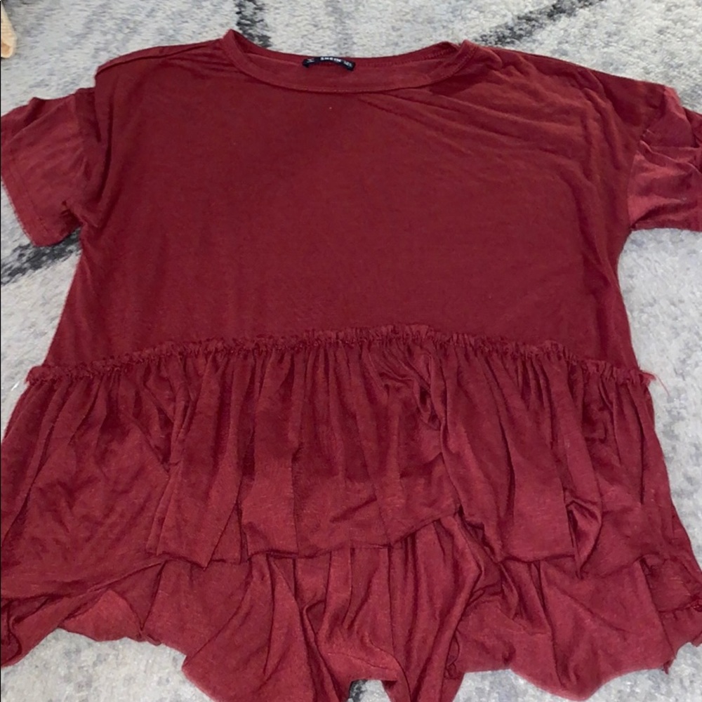 Maroon Top